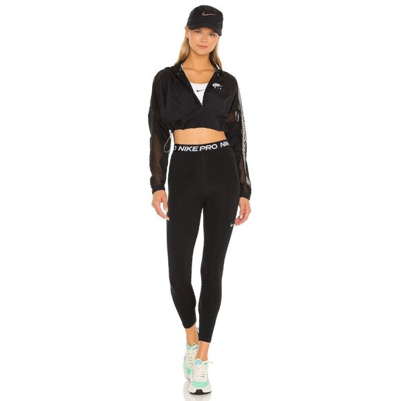 Nike 365 7/8 High Rise Leggings Black Sport - Picture 4 of 4